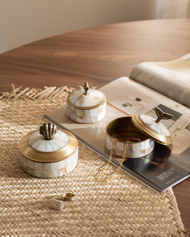 SET OF 3 - Circus Box Pearly Sea - Things I Like Things I Love