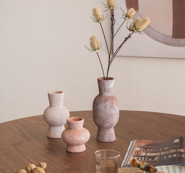 SET OF 3 - Deco Vase Liz Terra - Things I Like Things I Love