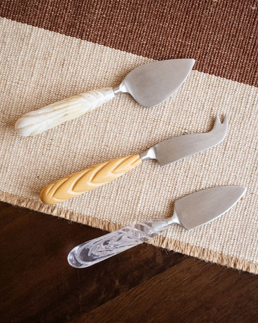 SET OF 3 - HKLIVING Cheese Knives Cream - Things I Like Things I Love