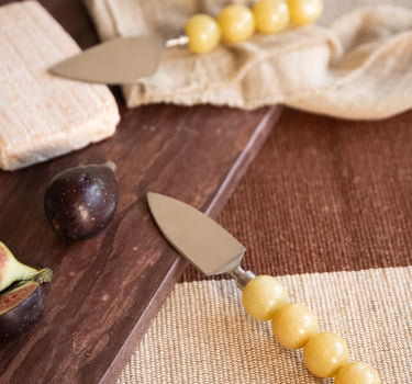 SET OF 3 - HKLIVING Cheese Knives Lemon - Things I Like Things I Love