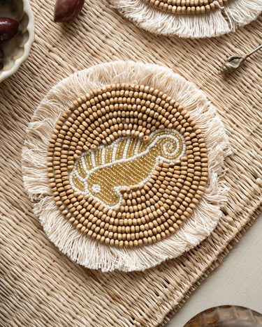 SET OF 4 - Beaded Nuwara Coaster - Things I Like Things I Love