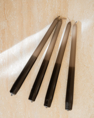 SET OF 4 - Candle Dippy Brown - Things I Like Things I Love