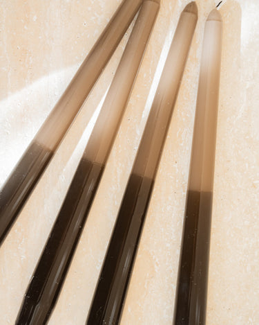 SET OF 4 - Candle Dippy Brown - Things I Like Things I Love