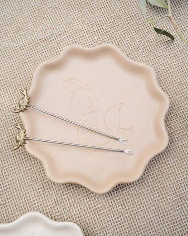 SET OF 4 - Cocktail Picks Crab - Things I Like Things I Love
