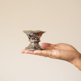SET OF 4 - HKLIVING Egg Cups Chrome - Things I Like Things I Love