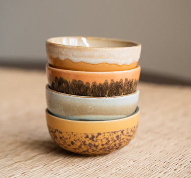 SET OF 4 - HKLIVING Small Bowl Marine - Things I Like Things I Love