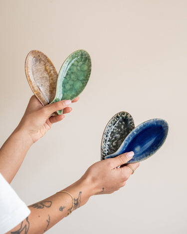 SET OF 4 - Small Plates Fish - Things I Like Things I Love