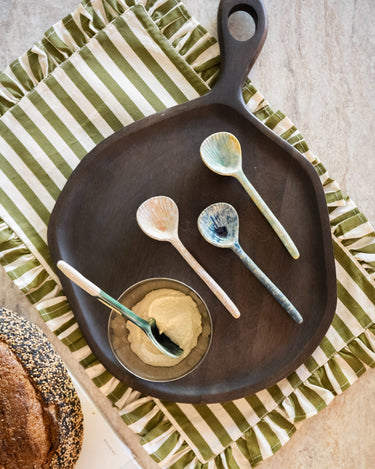 SET OF 4 - Spoon Shell Ceramic - Things I Like Things I Love
