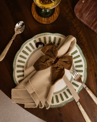 SET OF 4 - XMAS Hanging Bows Velvet - Things I Like Things I Love