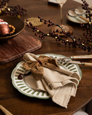 SET OF 4 - XMAS Hanging Bows Velvet - Things I Like Things I Love