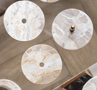 SET OF 5 - Coasters Marble - Things I Like Things I Love