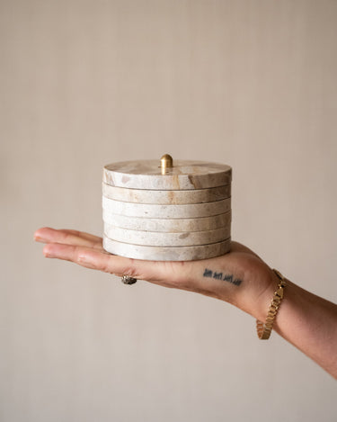 SET OF 5 - Coasters Marble - Things I Like Things I Love