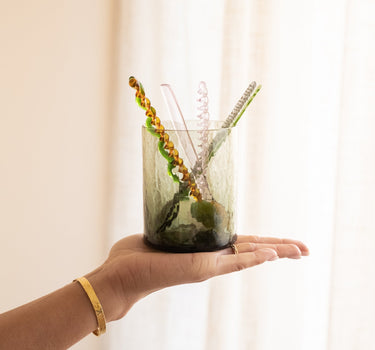 SET OF 6 - Spoon Glass Colorful - Things I Like Things I Love