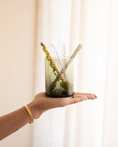 SET OF 6 - Spoon Glass Colorful - Things I Like Things I Love