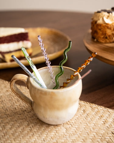 SET OF 6 - Spoon Glass Colorful - Things I Like Things I Love