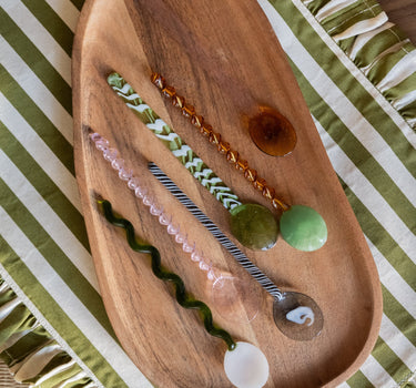 SET OF 6 - Spoon Glass Colorful - Things I Like Things I Love