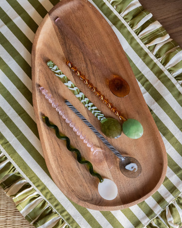 SET OF 6 - Spoon Glass Colorful - Things I Like Things I Love