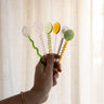 SET OF 6 - Spoon Glass Colorful - Things I Like Things I Love