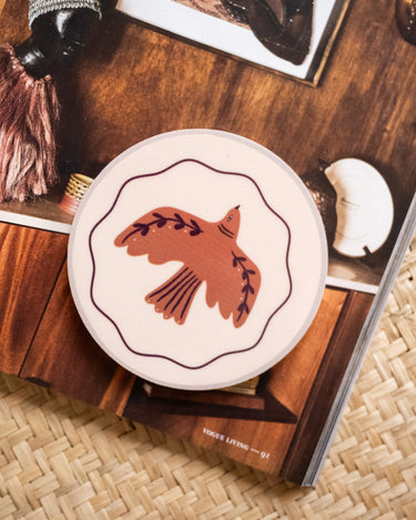 SET OF 6 - TILTIL Coasters Birds - Things I Like Things I Love
