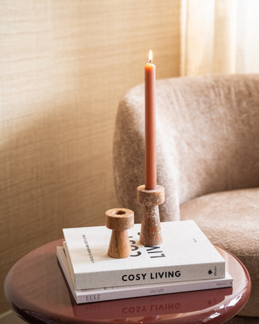 SET OF 8 – Dinner Candles Cinnamon - Things I Like Things I Love