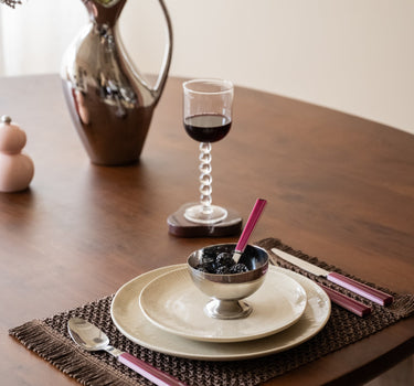 SET VAN 16 - Bestekset Poppy Roze - Things I Like Things I Love