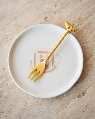 SET VAN 2 - Vorkjes Croissant Messing - Things I Like Things I Love