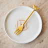 SET VAN 2 - Vorkjes Croissant Messing - Things I Like Things I Love