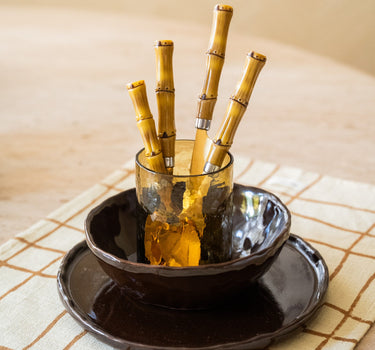 SET VAN 24 - Bestekset Bamboo - Things I Like Things I Love