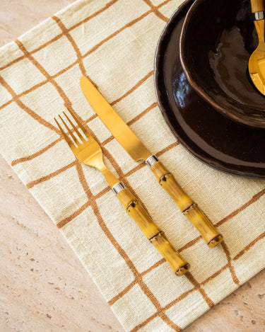 SET VAN 24 - Bestekset Bamboo - Things I Like Things I Love