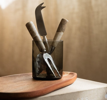 Set van 3 - Cheese Knives Marble Beige - Things I Like Things I Love