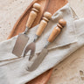 SET VAN 3 - Kaasmesjes Acacia Bruin - Things I Like Things I Love