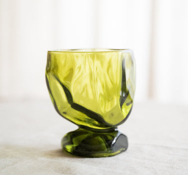 SET VAN 4 - HKLIVING Glazen Emerald - Things I Like Things I Love