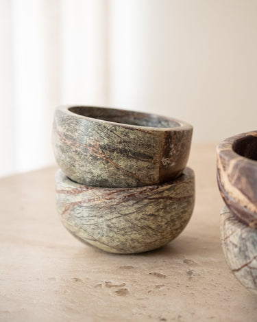 SET VAN 4 - Schaaltjes Kawa Marmer - Things I Like Things I Love