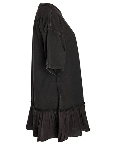 Sheila Short Dress Mix Zwart - Things I Like Things I Love