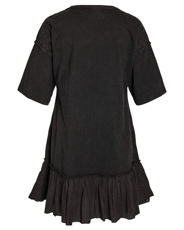 Sheila Short Dress Mix Zwart - Things I Like Things I Love