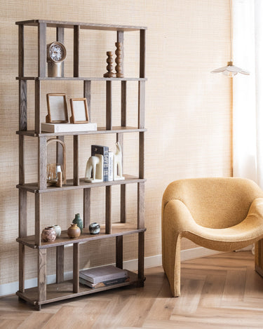 Shelving Unit Riss Oak - Things I Like Things I Love
