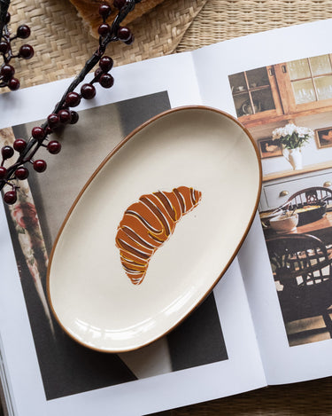 Side Plate Croissant - Things I Like Things I Love