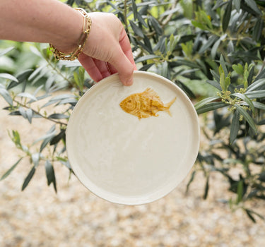 Side Plate Fish Ceramic - Things I Like Things I Love