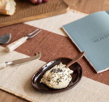 Side Plate Kira Burgundy - Things I Like Things I Love