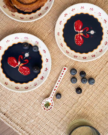 Side Plate Swans - Things I Like Things I Love