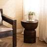 Side Table Bowy Wood Brown - Things I Like Things I Love