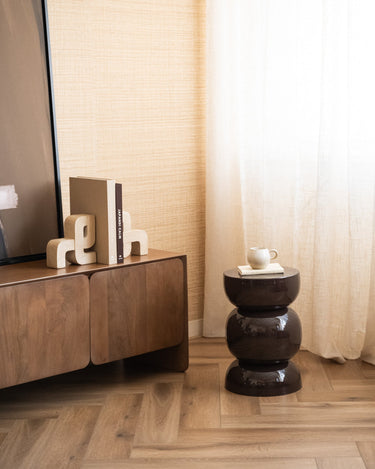 Side Table Brenno Chocolate Brown - Things I Like Things I Love