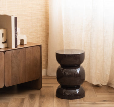 Side Table Brenno Chocolate Brown - Things I Like Things I Love