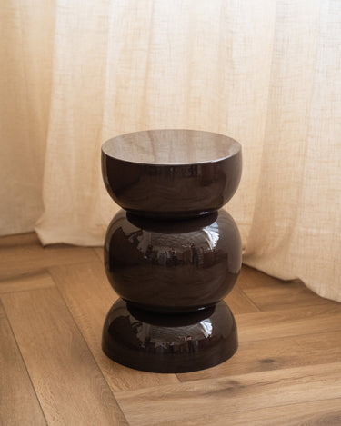 Side Table Brenno Chocolate Brown - Things I Like Things I Love