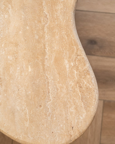 Side Table Faya Travertine Junior - Things I Like Things I Love