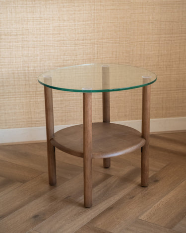 Side Table Leon Glass - Things I Like Things I Love