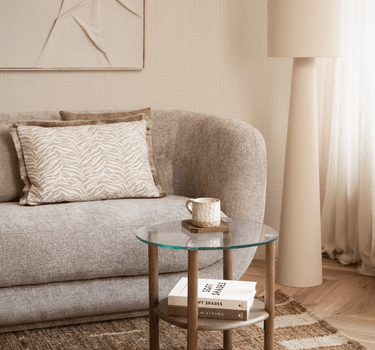 Side Table Leon Glass - Things I Like Things I Love