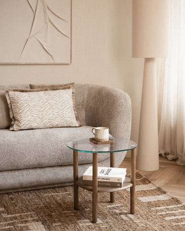 Side Table Leon Glass - Things I Like Things I Love