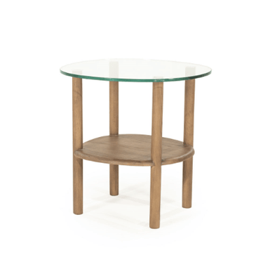 Side Table Leon Glass - Things I Like Things I Love