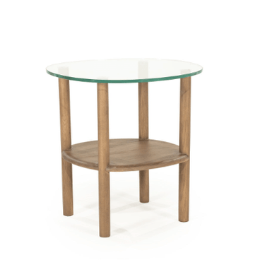 Side Table Leon Glass - Things I Like Things I Love